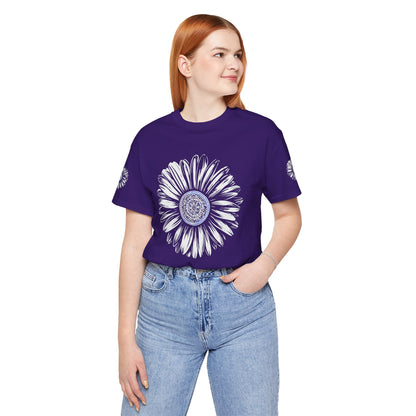 Boho Blue Mandala Tee Boho Wear