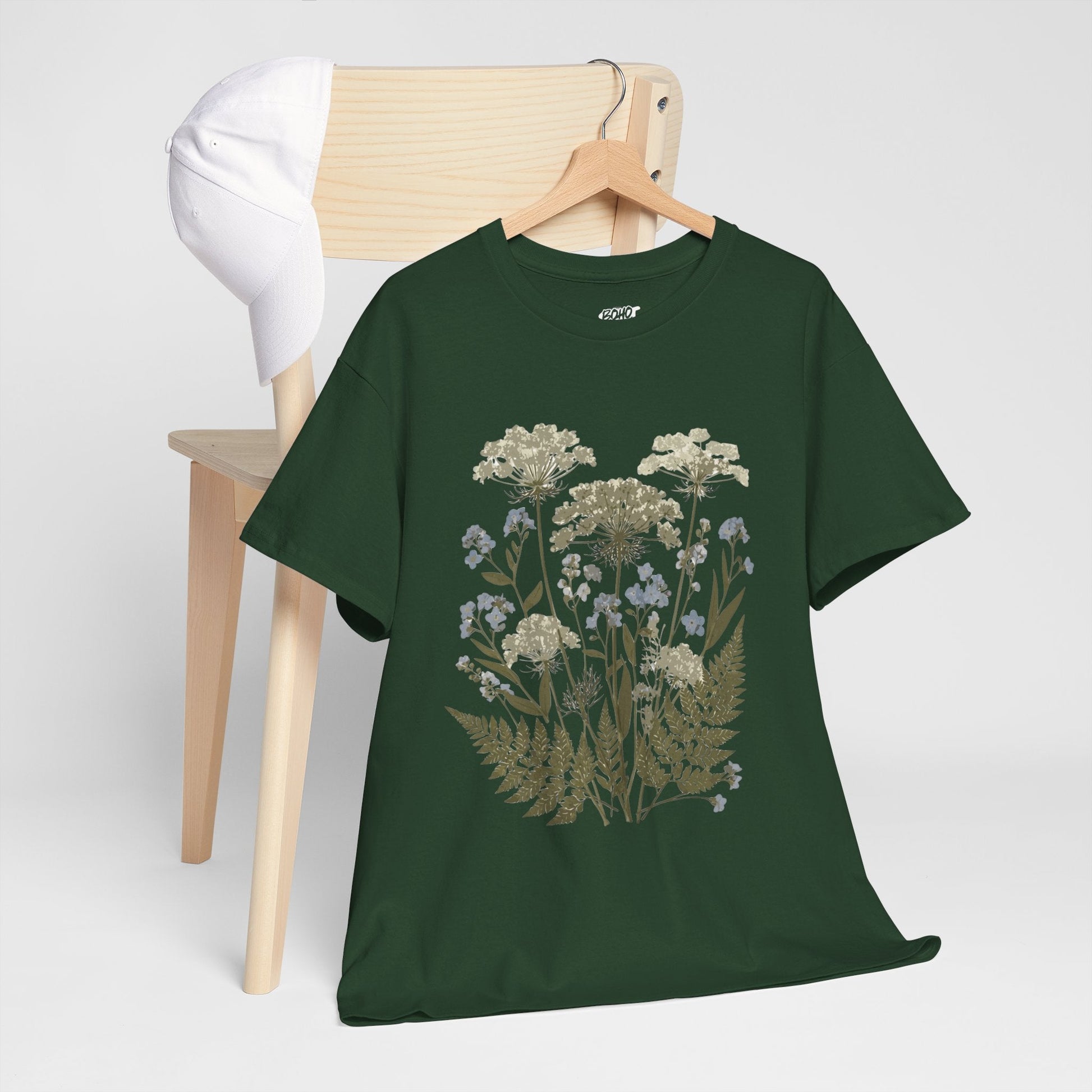 Botanical Art Unisex Heavy Cotton Tee Printify