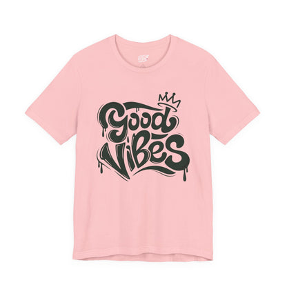 Good Vibes Unisex Jersey Tee Printify