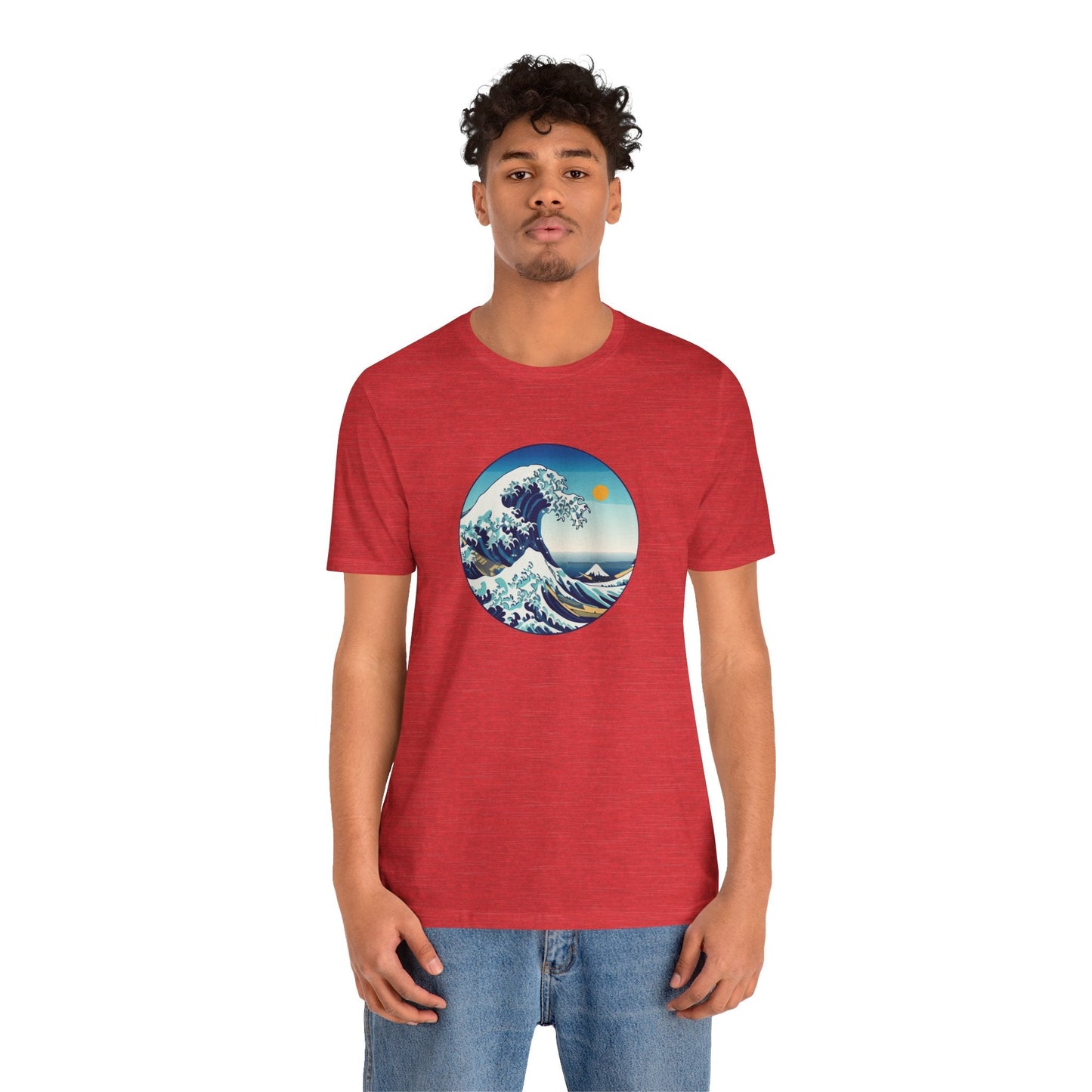 Ocean Wave Graphic Tee - Perfect for Beach Lovers, Summer Vibes, Casual Outfits, Gift for Surfers, Eco-Friendly Fashion Boho Wear