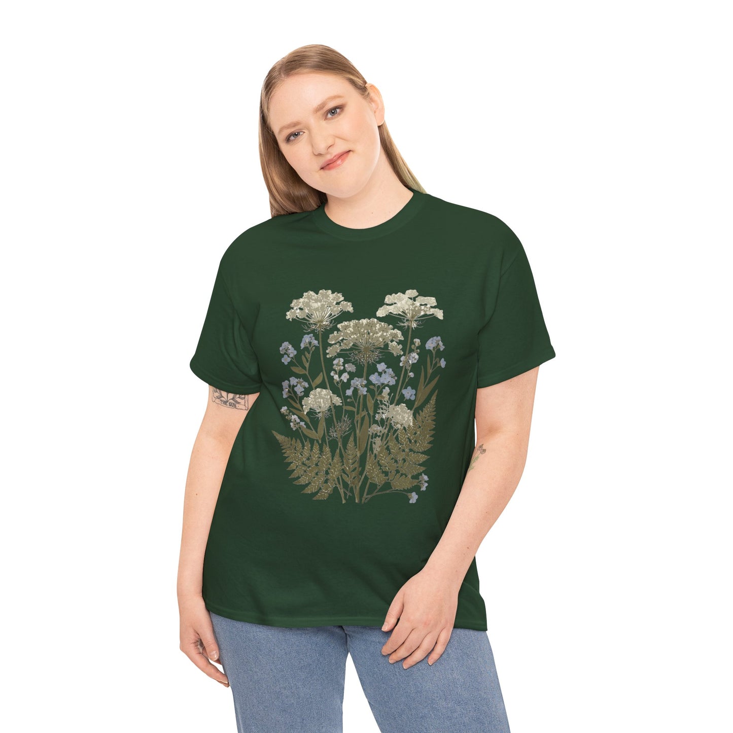 Botanical Art Unisex Heavy Cotton Tee
