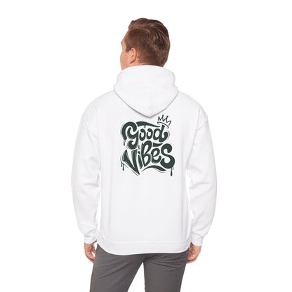 Good Vibes Unisex Heavy Blend Hoodie Printify