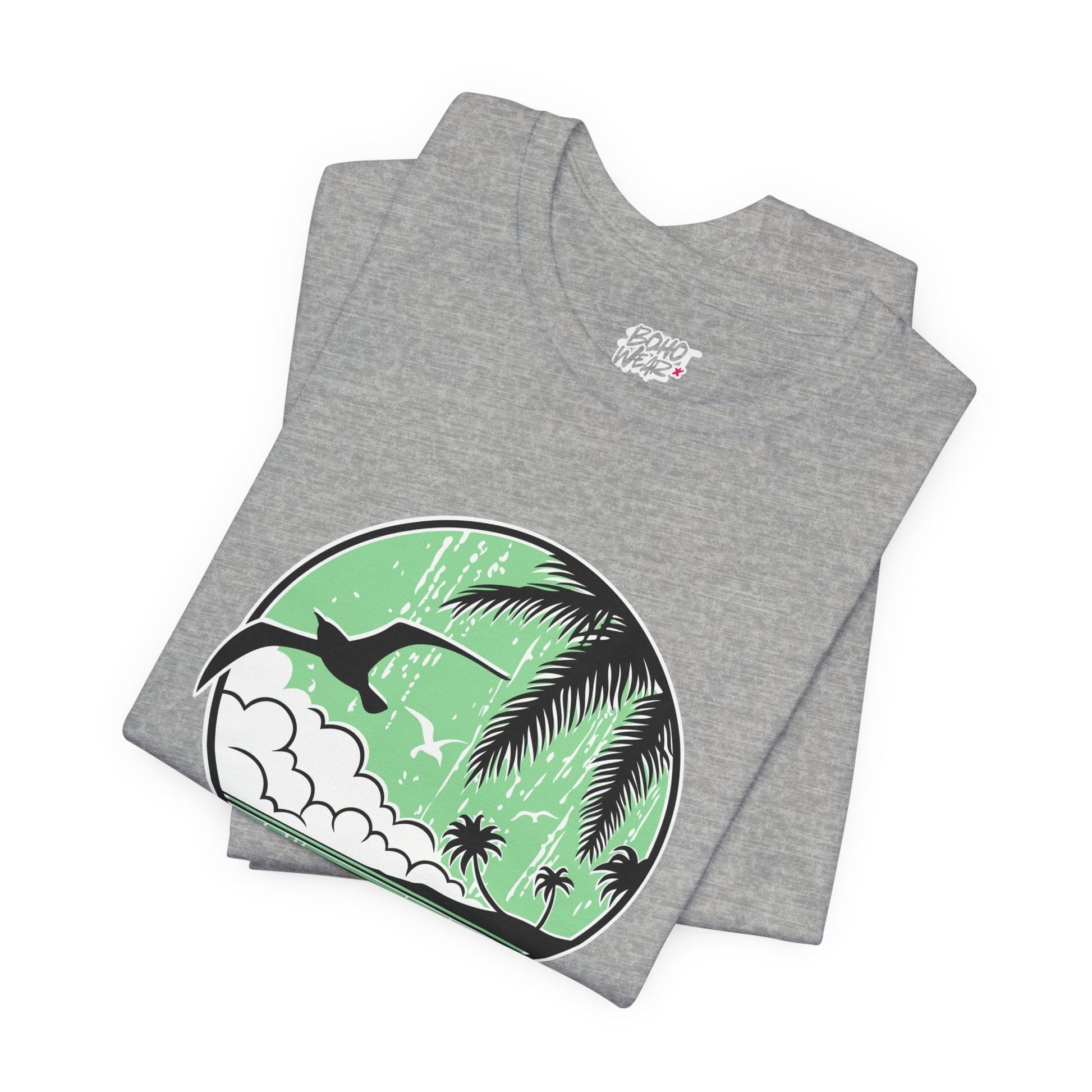 Sleepy Days Unisex Tee: Beach Lovers Boho Wear