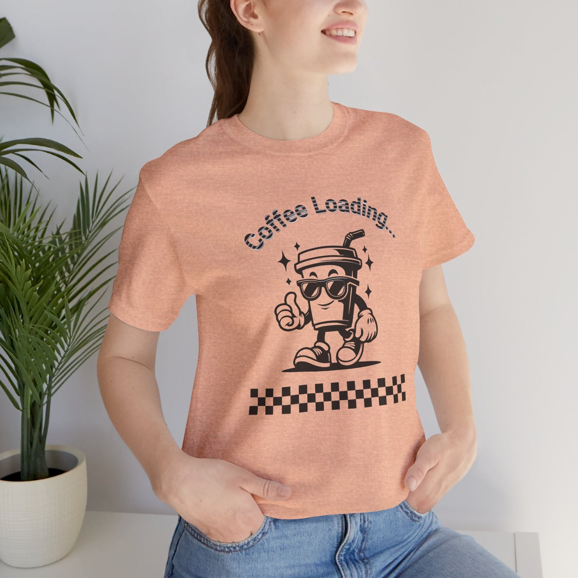 Coffee Loading Retro Tee Boho Wear