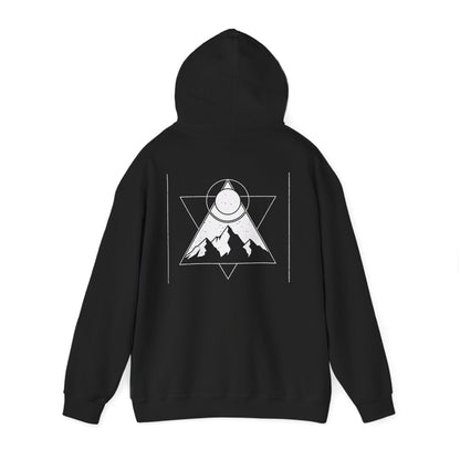 Mountain Adventure Hooded Sweatshirt Printify