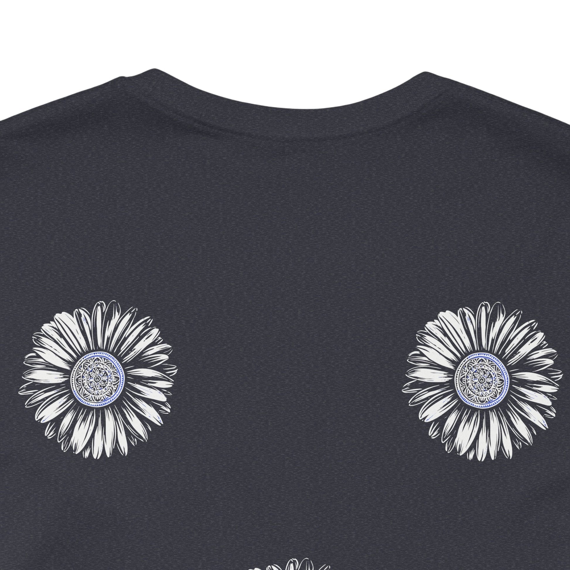 Boho Blue Mandala Tee Boho Wear