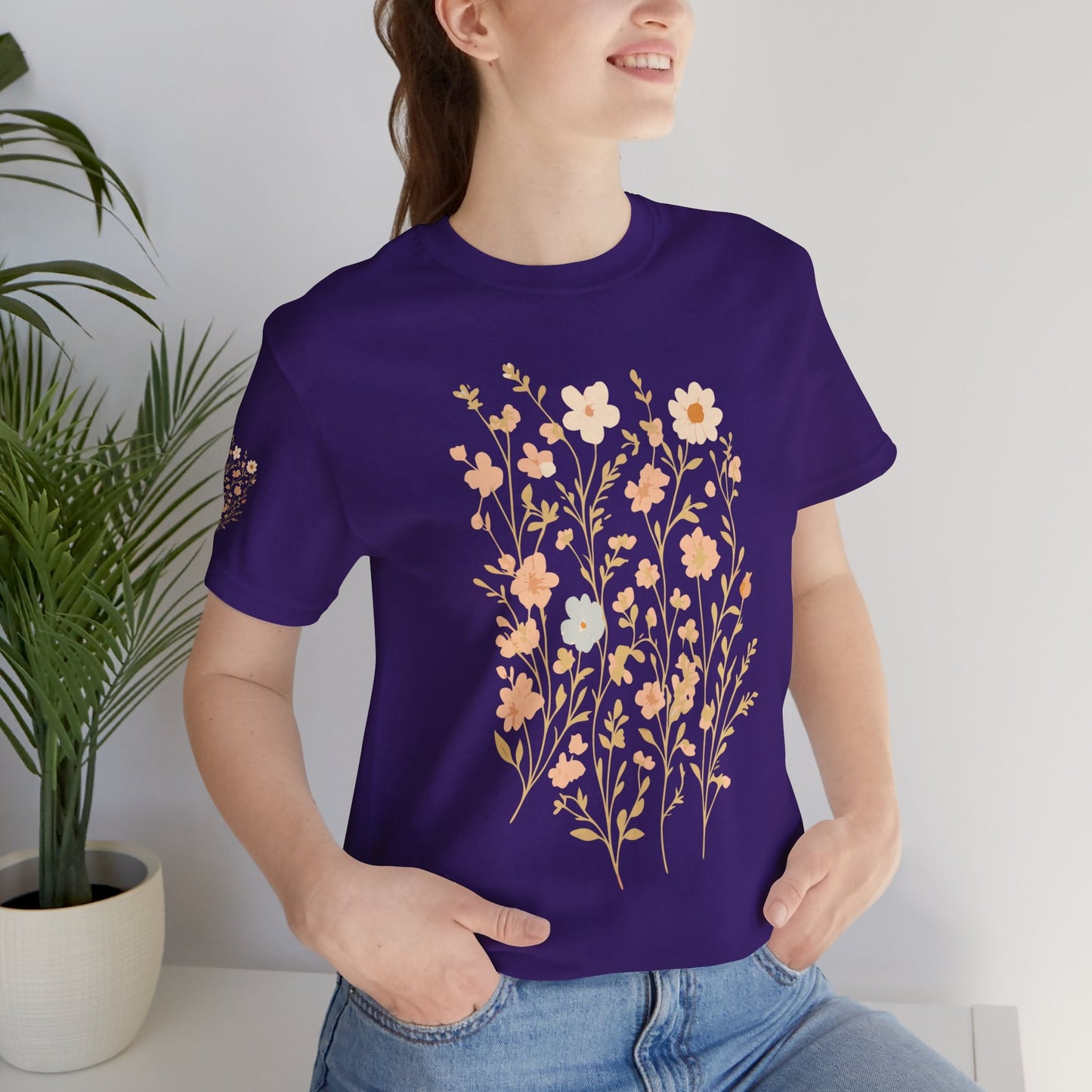 Wildflower Harmony Tee Printify