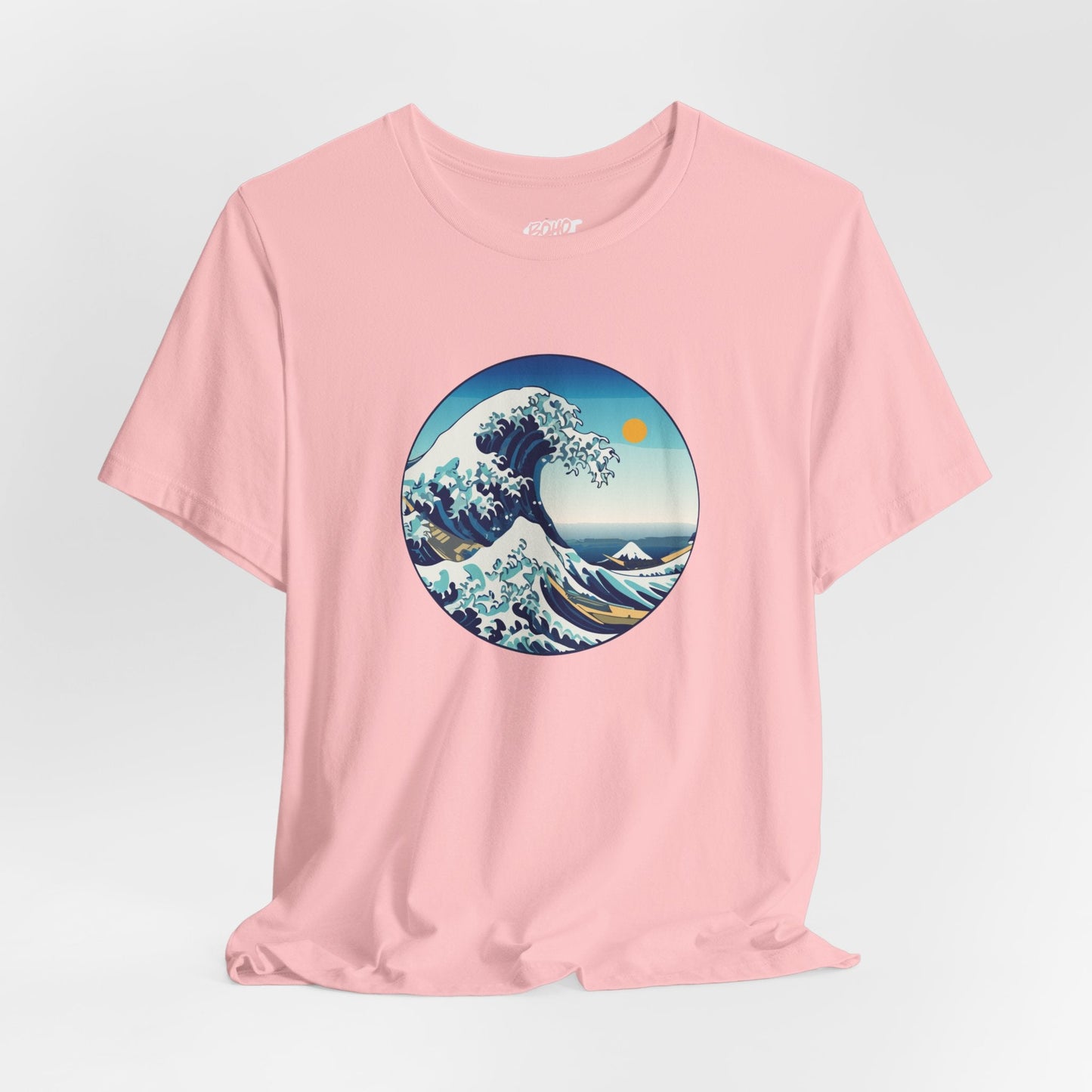 Ocean Wave Graphic Tee - Perfect for Beach Lovers, Summer Vibes, Casual Outfits, Gift for Surfers, Eco-Friendly Fashion Boho Wear