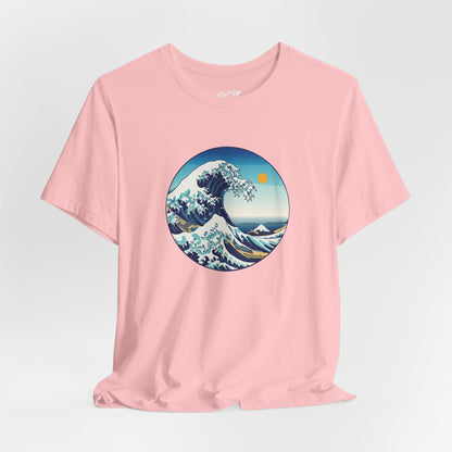 Ocean Wave Graphic Tee - Perfect for Beach Lovers, Summer Vibes, Casual Outfits, Gift for Surfers, Eco-Friendly Fashion Boho Wear