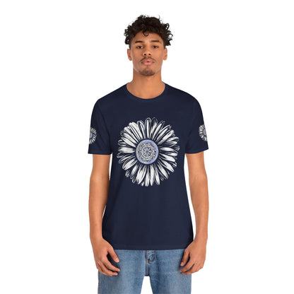 Boho Blue Mandala Tee Boho Wear