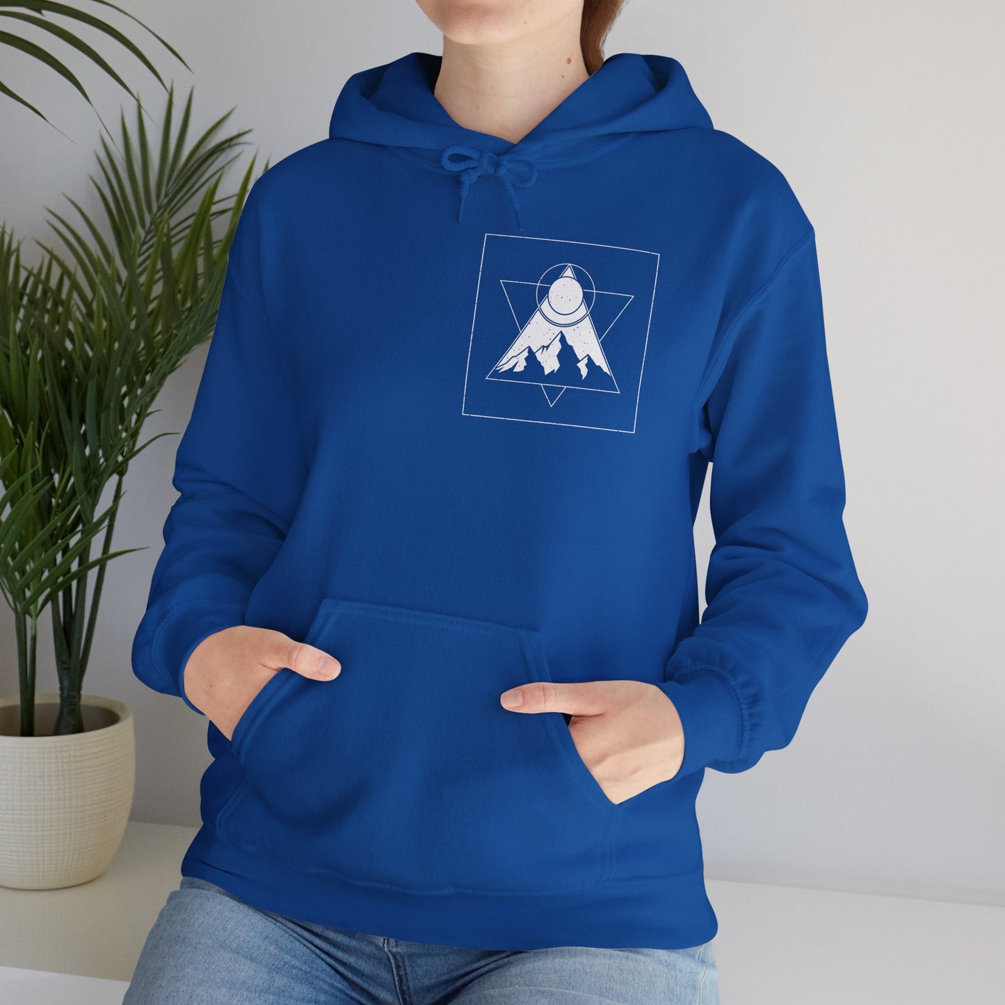 Mountain Adventure Hooded Sweatshirt Printify