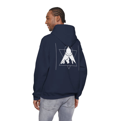 Mountain Adventure Hooded Sweatshirt Printify