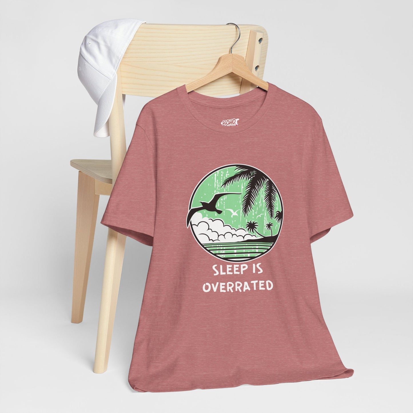 Sleepy Days Unisex Tee: Beach Lovers Printify
