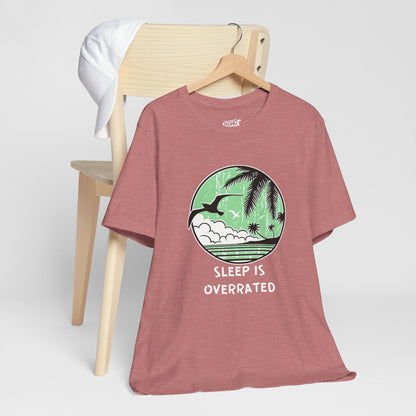 Sleepy Days Unisex Tee: Beach Lovers Printify