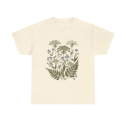 Botanical Art Unisex Heavy Cotton Tee Printify