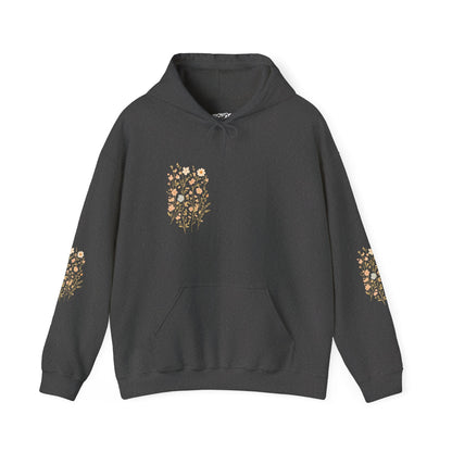 Hooded Sweatshirt - Wildflower Harmony Printify
