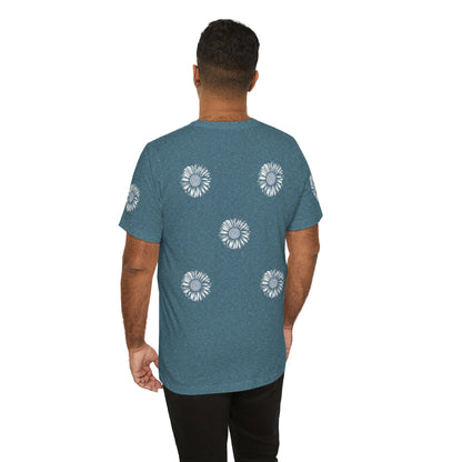 Boho Blue Mandala Tee Boho Wear