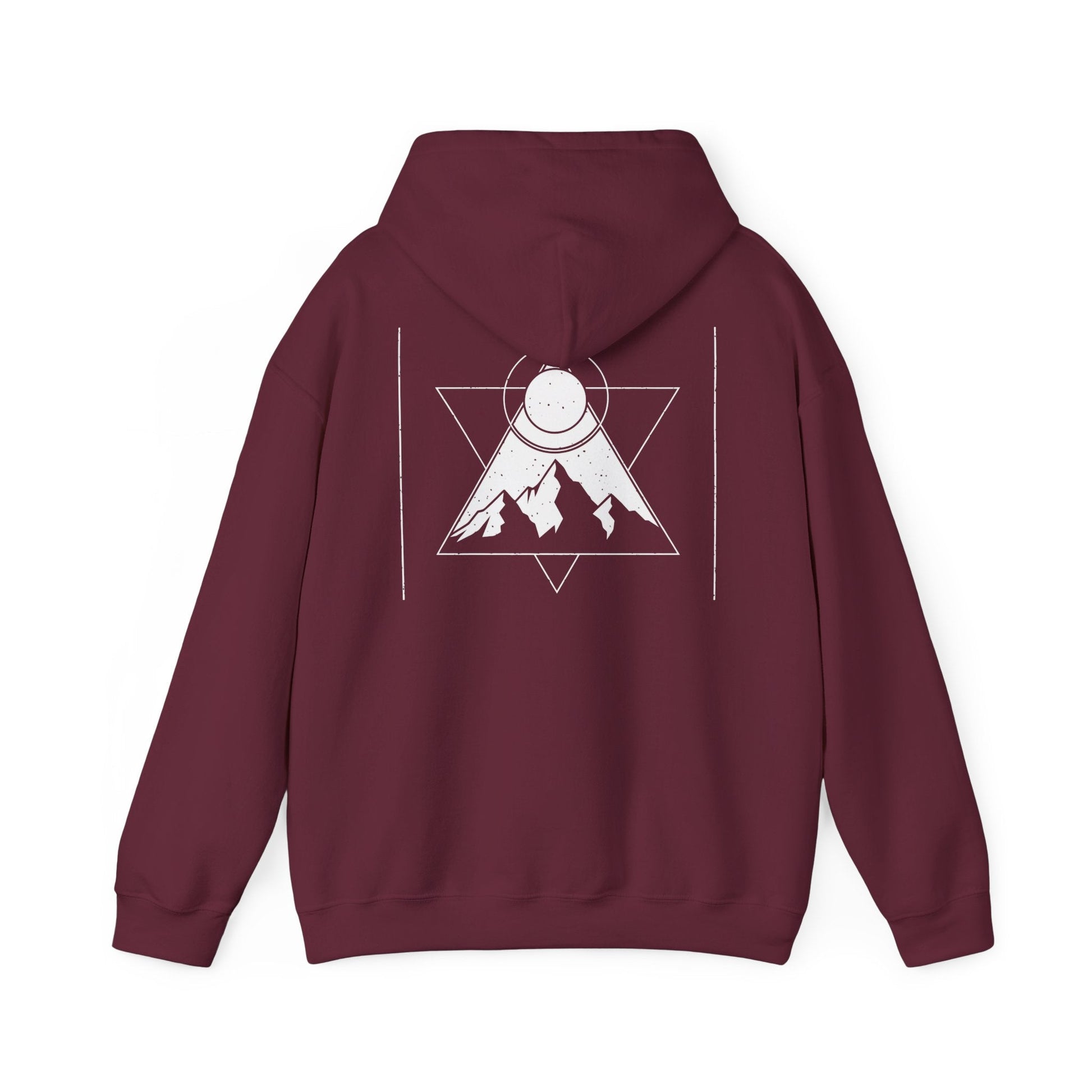 Mountain Adventure Hooded Sweatshirt Printify