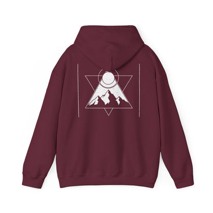 Mountain Adventure Hooded Sweatshirt Printify