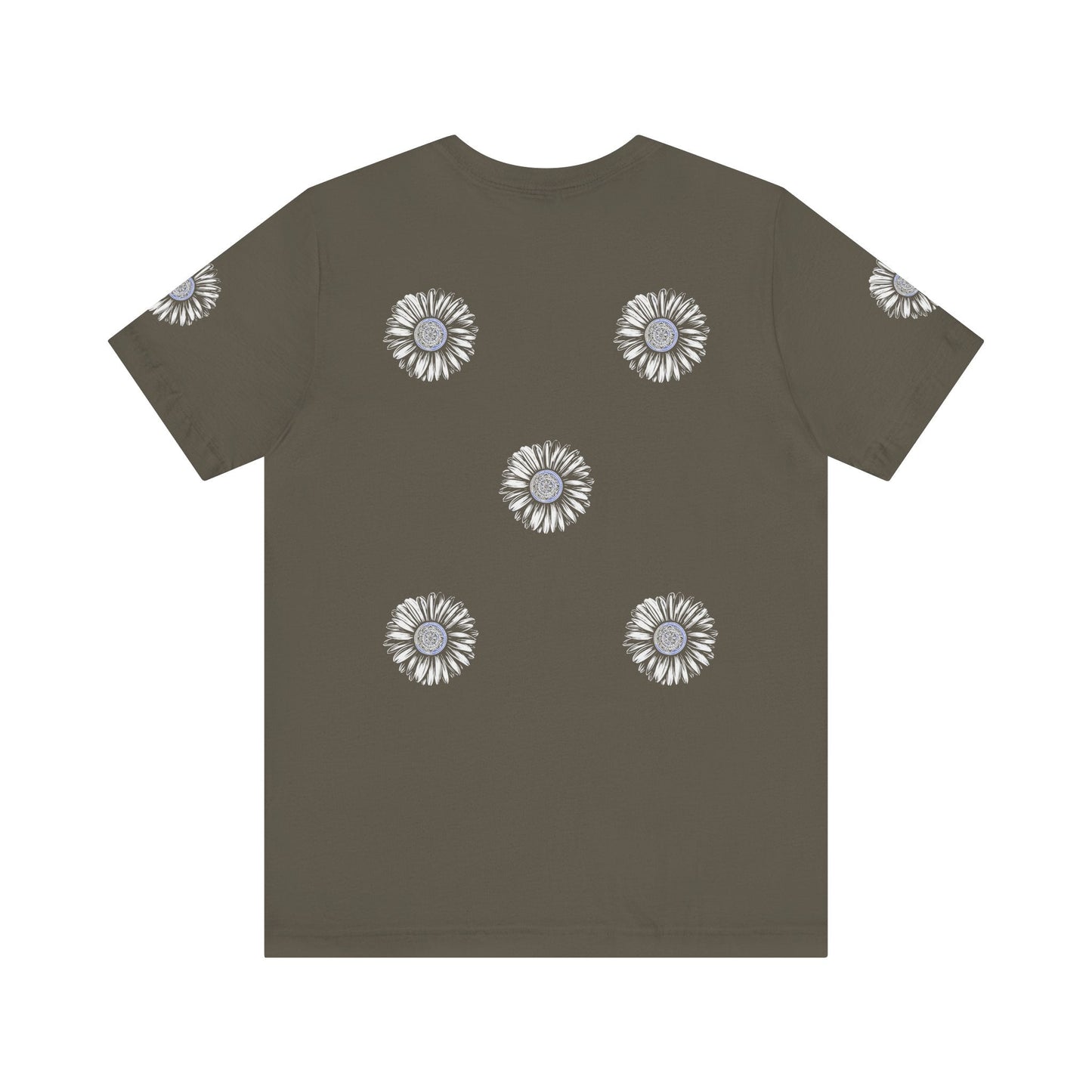 Boho Blue Mandala Tee Printify