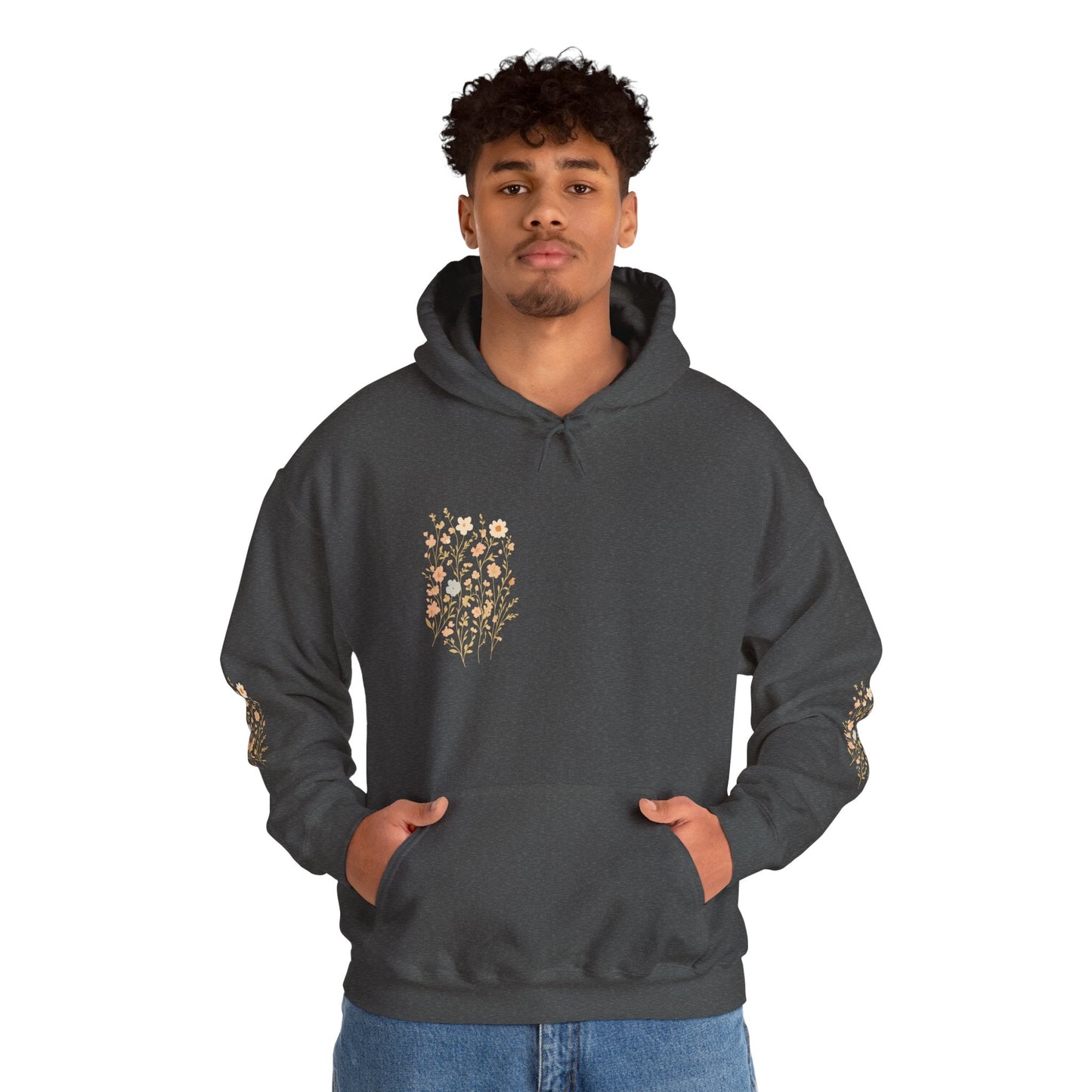 Hooded Sweatshirt - Wildflower Harmony Printify