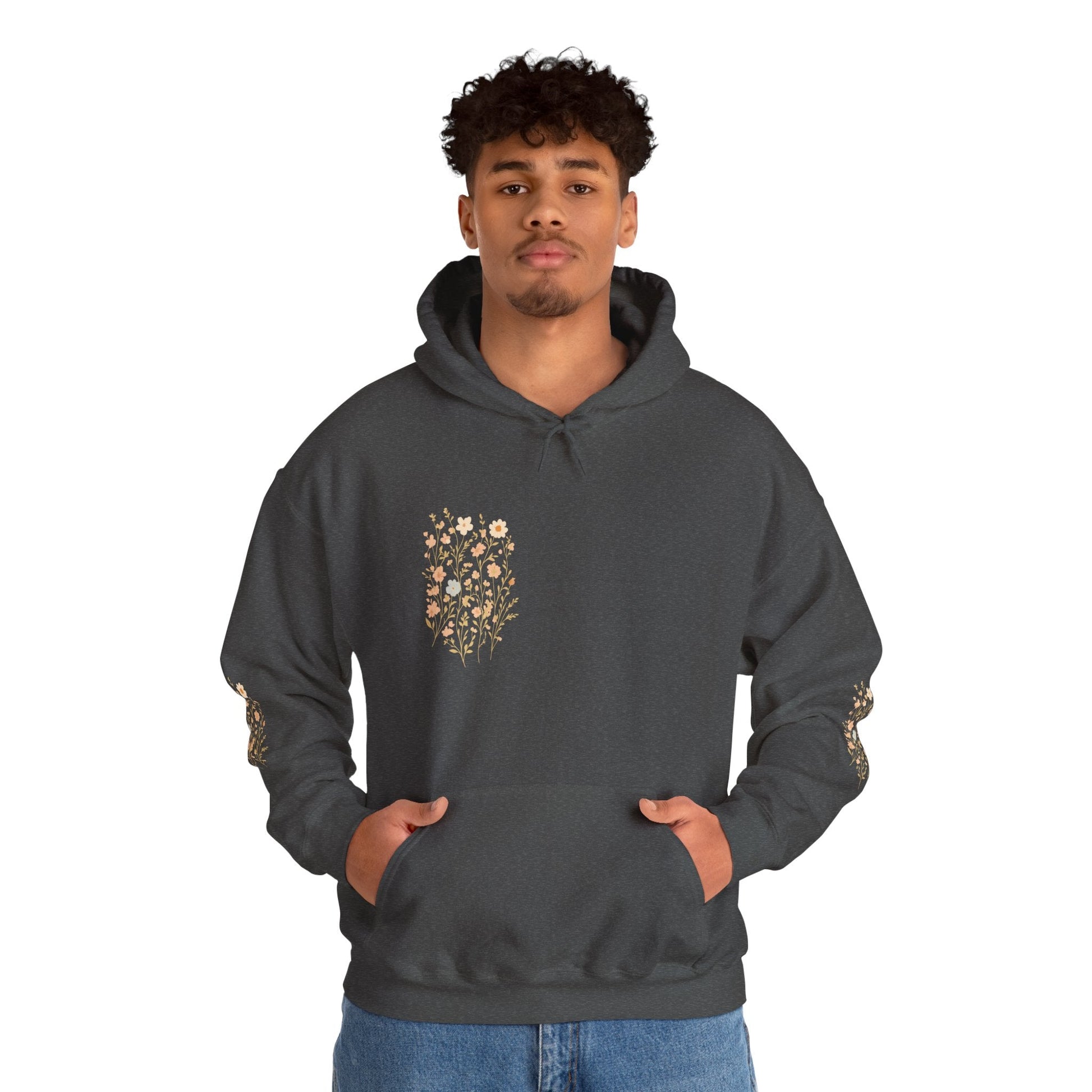 Hooded Sweatshirt - Wildflower Harmony Printify