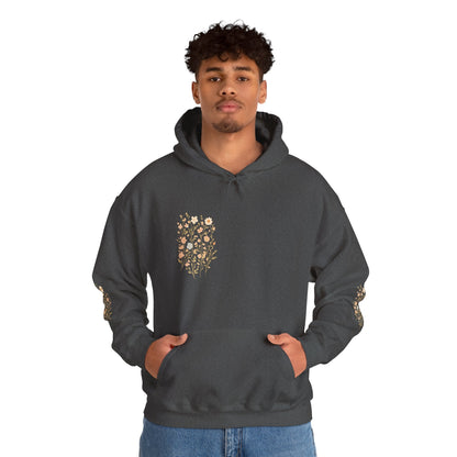 Hooded Sweatshirt - Wildflower Harmony Printify