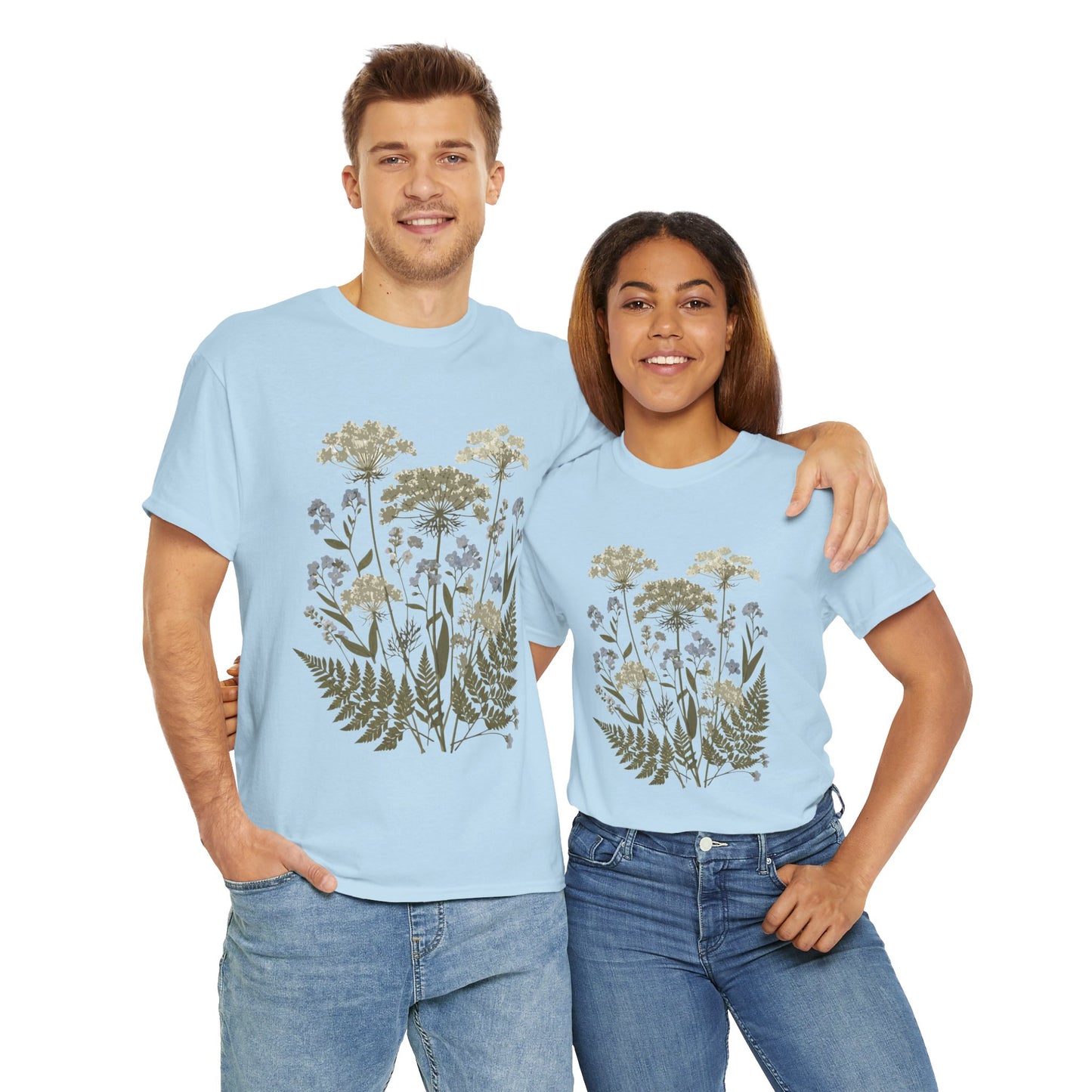 Botanical Art Unisex Heavy Cotton Tee