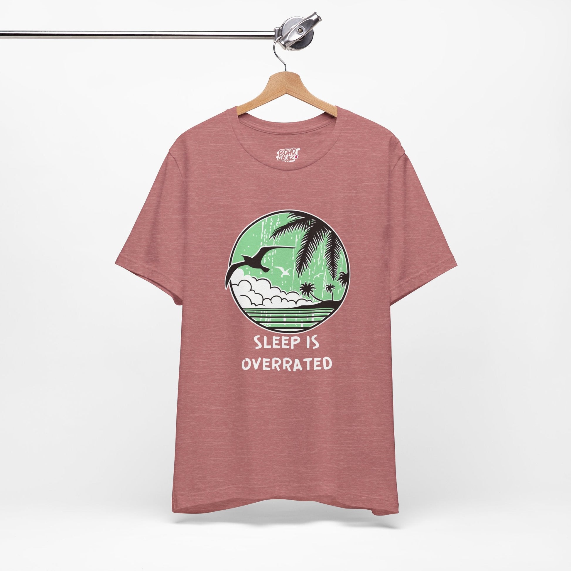 Sleepy Days Unisex Tee: Beach Lovers Printify