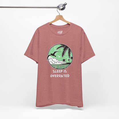 Sleepy Days Unisex Tee: Beach Lovers Printify