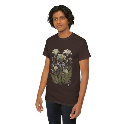 Botanical Art Unisex Heavy Cotton Tee Printify