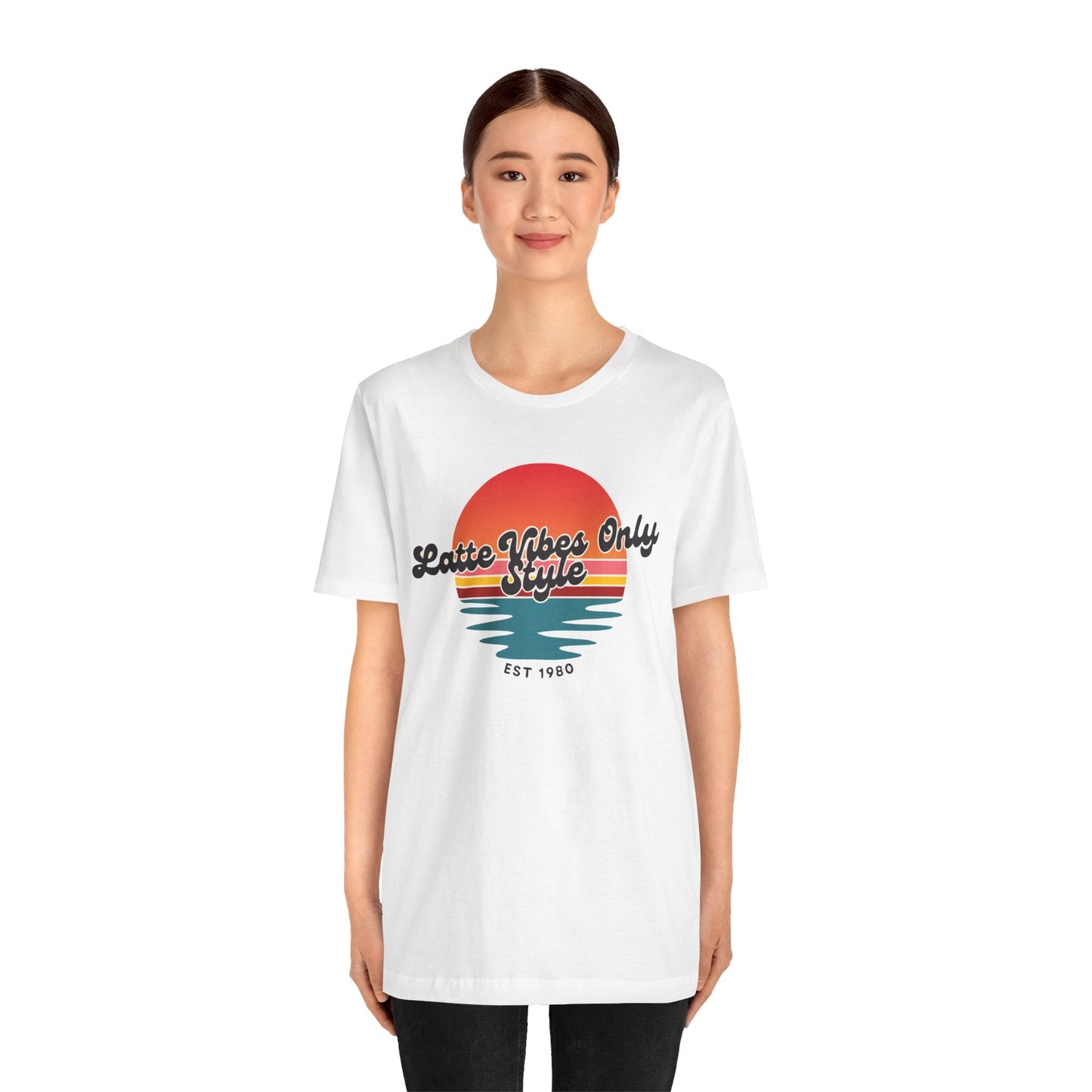 Latte Vibes Only T-Shirt Printify