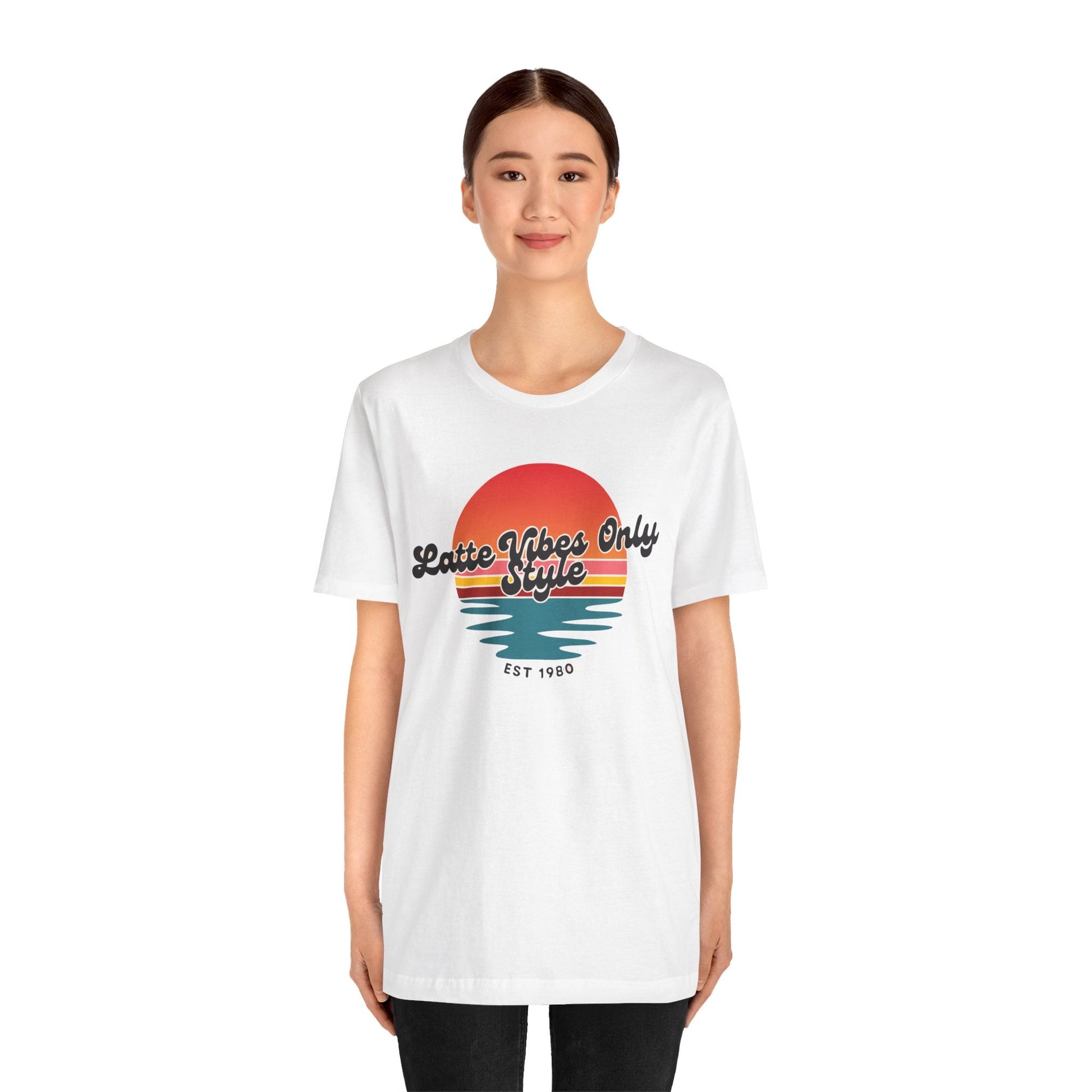 Latte Vibes Only T-Shirt Printify