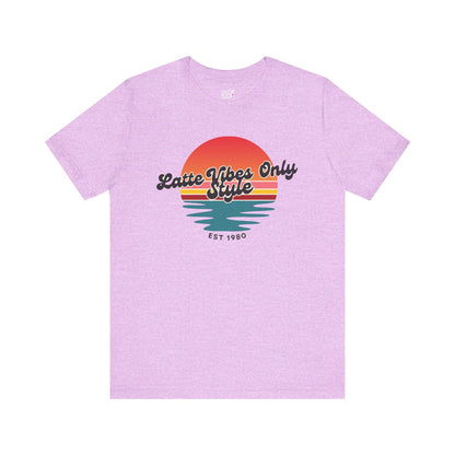 Latte Vibes Only T-Shirt Printify