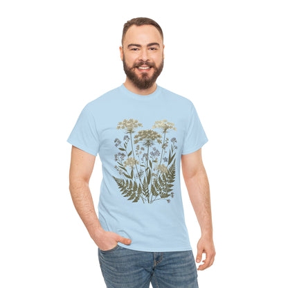 Botanical Art Unisex Heavy Cotton Tee