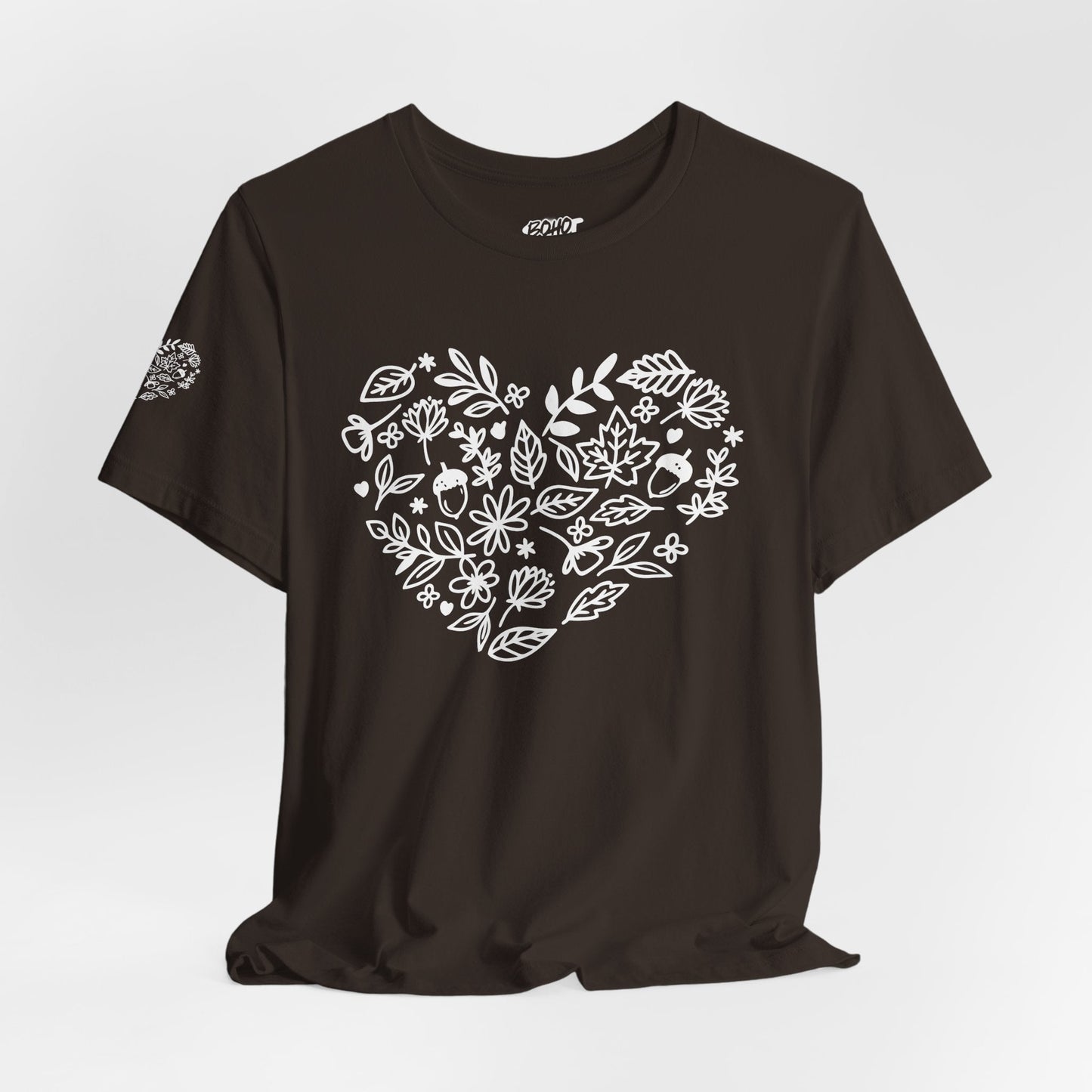 Floral Heart Tee Printify