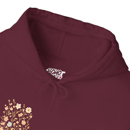 Hooded Sweatshirt - Wildflower Harmony Printify
