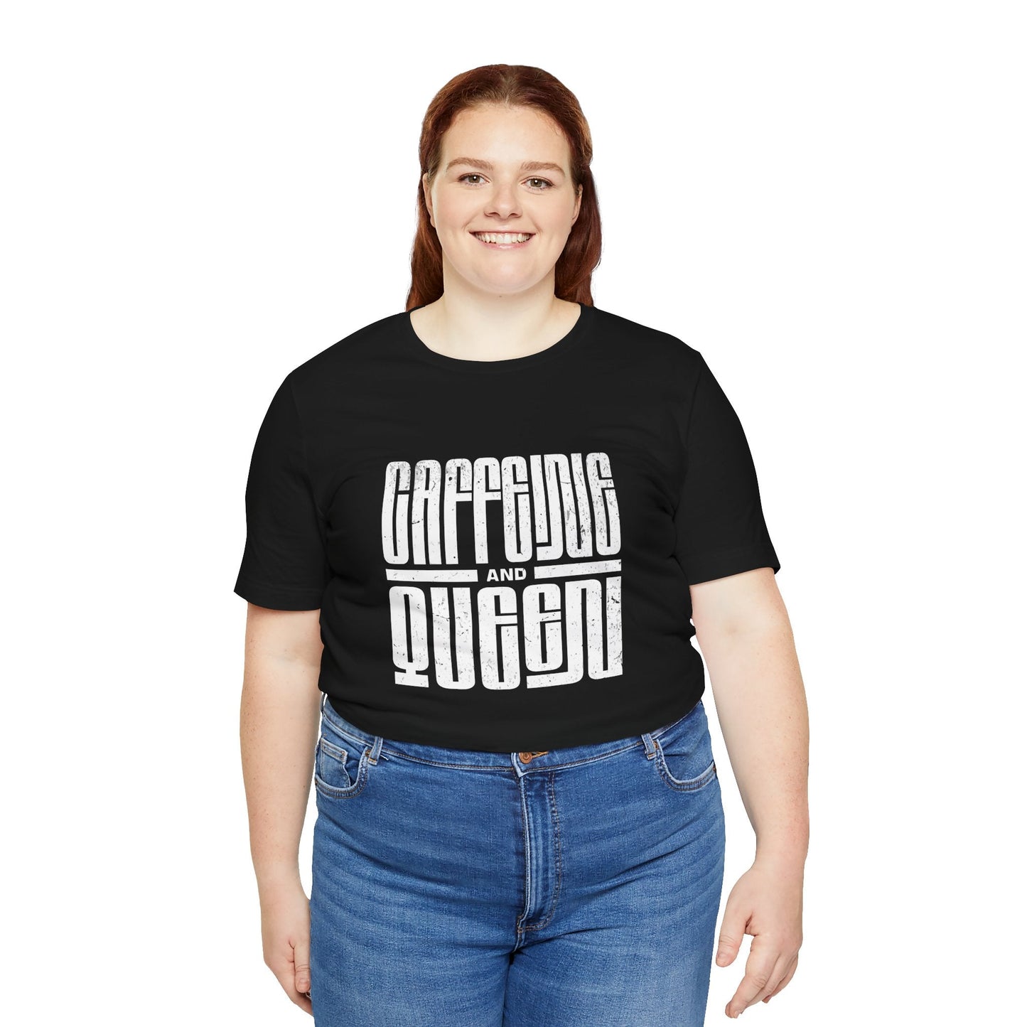 T-Shirt for Coffee Lovers - Caffeine Queen Design Printify