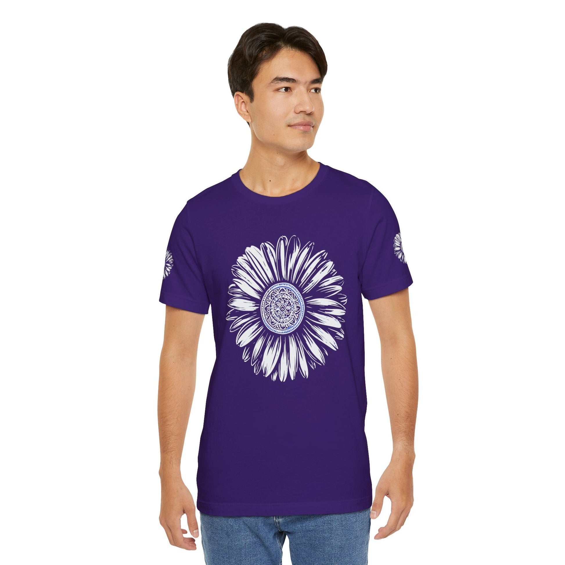 Boho Blue Mandala Tee Boho Wear