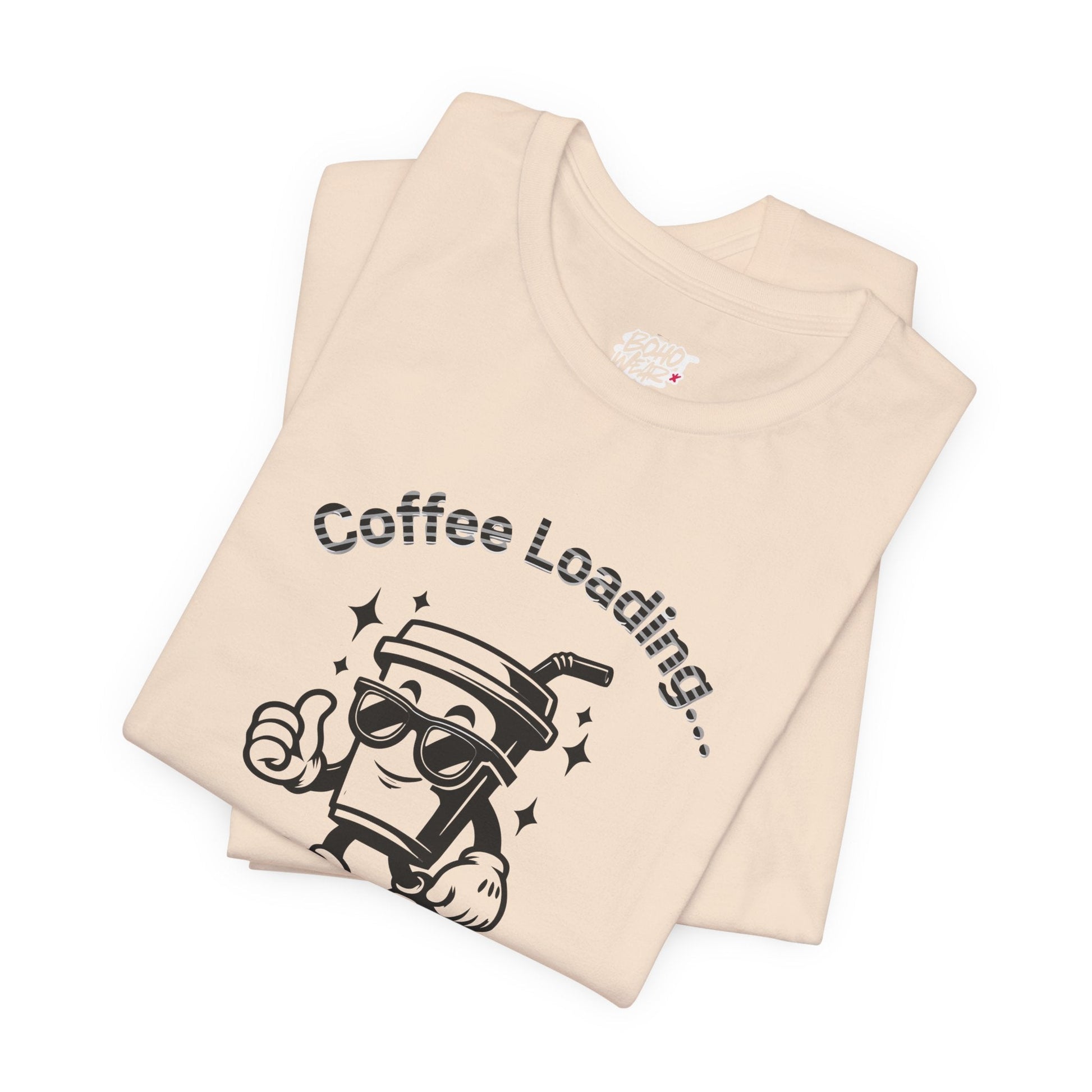 Coffee Loading Retro Tee Boho Wear