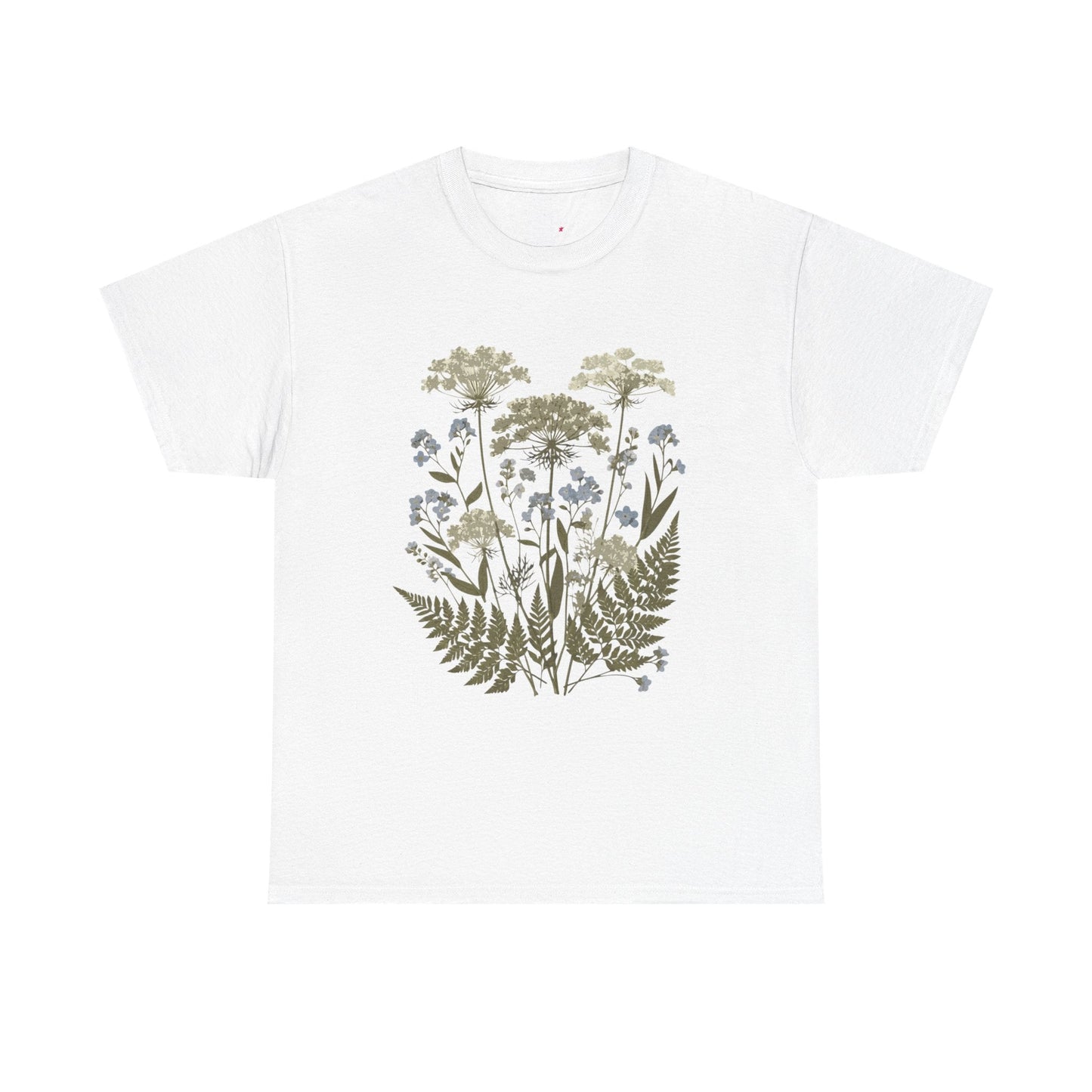 Botanical Art Unisex Heavy Cotton Tee Printify