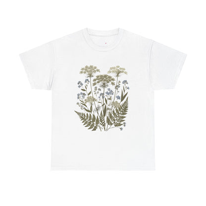 Botanical Art Unisex Heavy Cotton Tee Printify