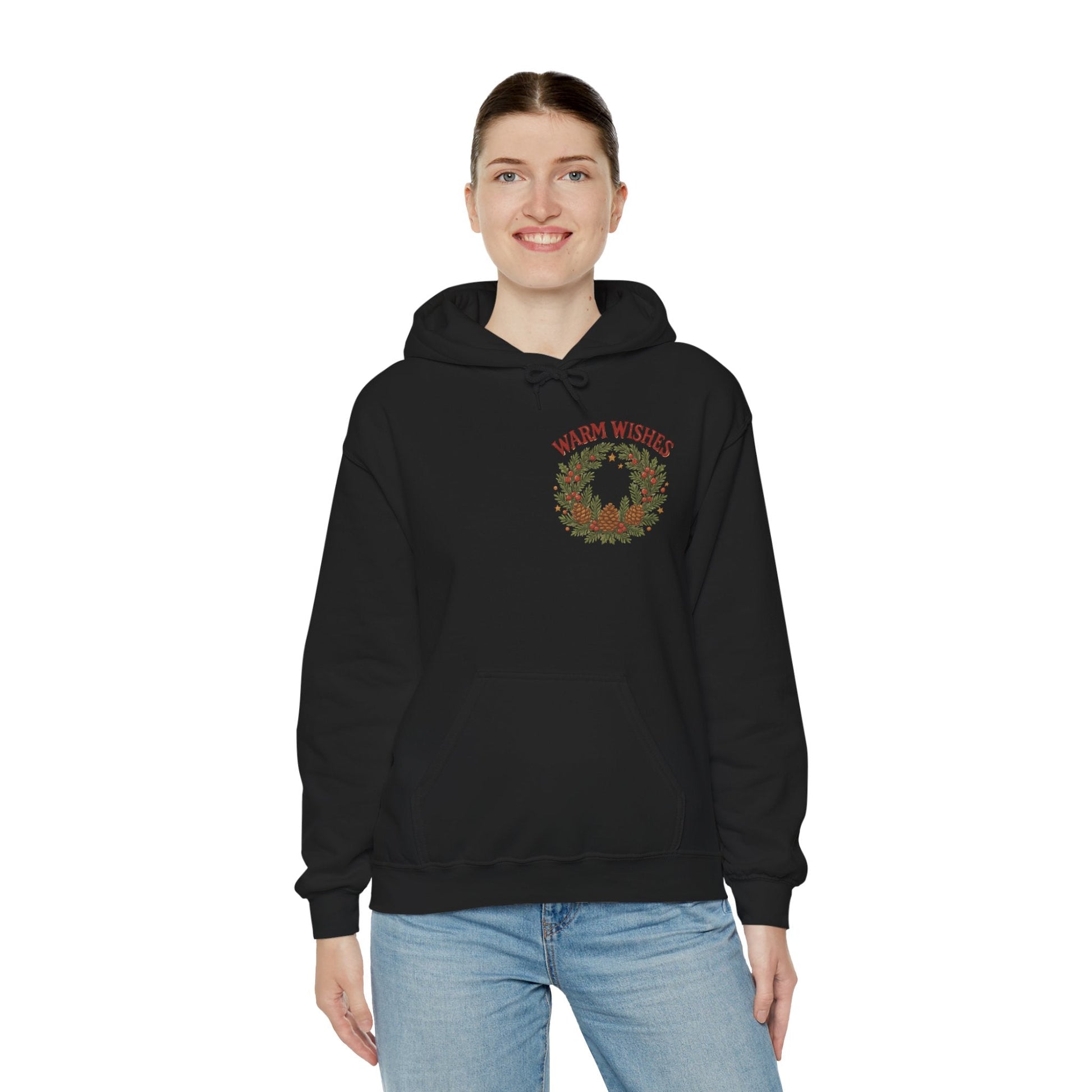 Hooded Sweatshirt - Warm Wishes Boho Wear