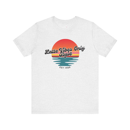 Latte Vibes Only T-Shirt Printify