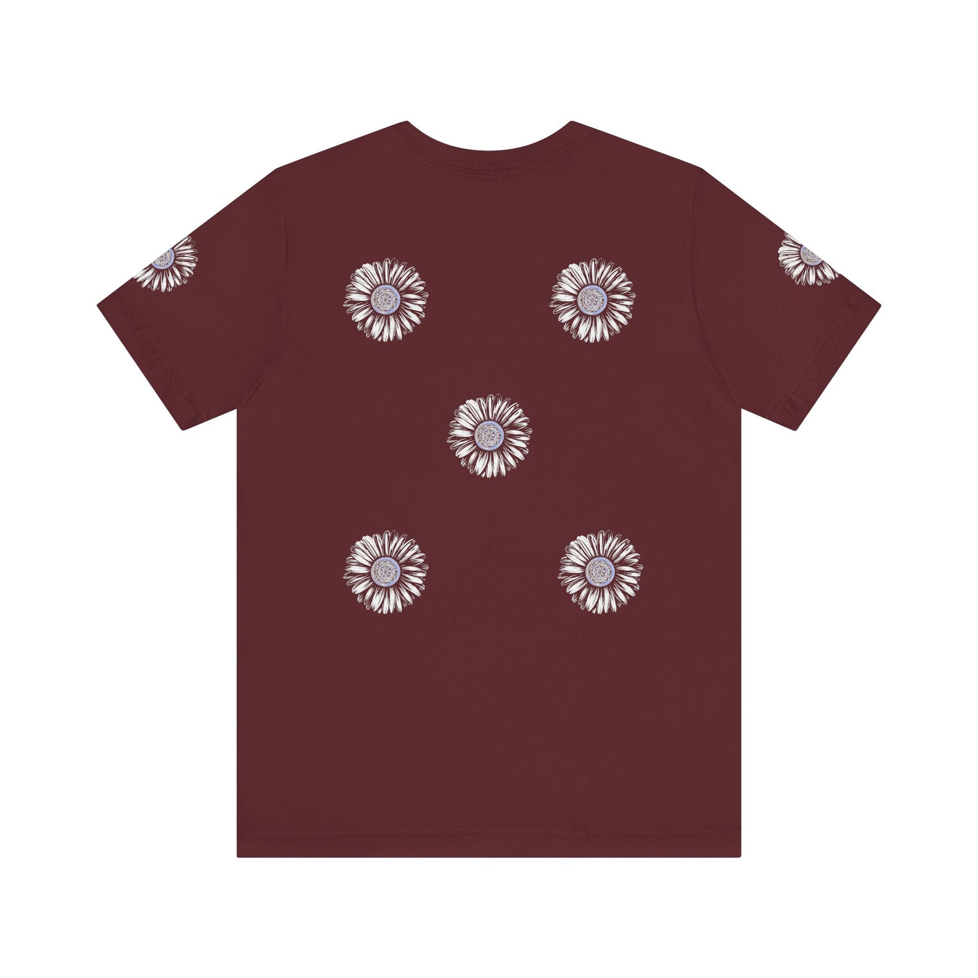 Boho Blue Mandala Tee Boho Wear