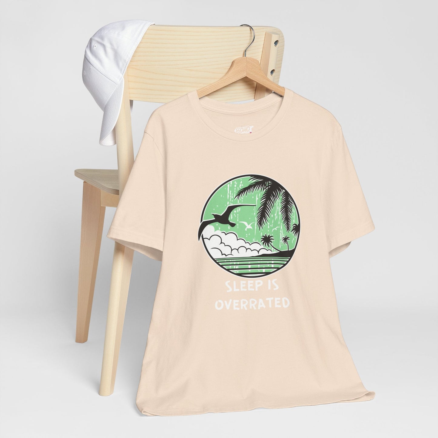 Sleepy Days Unisex Tee: Beach Lovers Printify