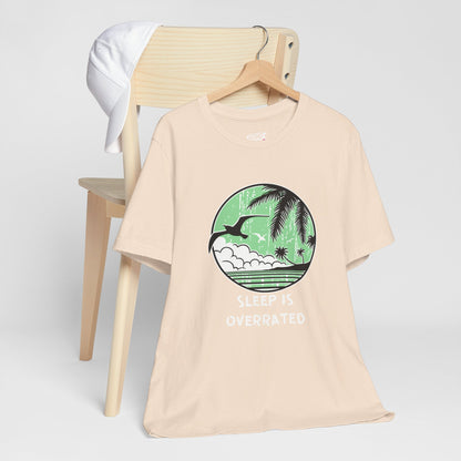 Sleepy Days Unisex Tee: Beach Lovers Printify