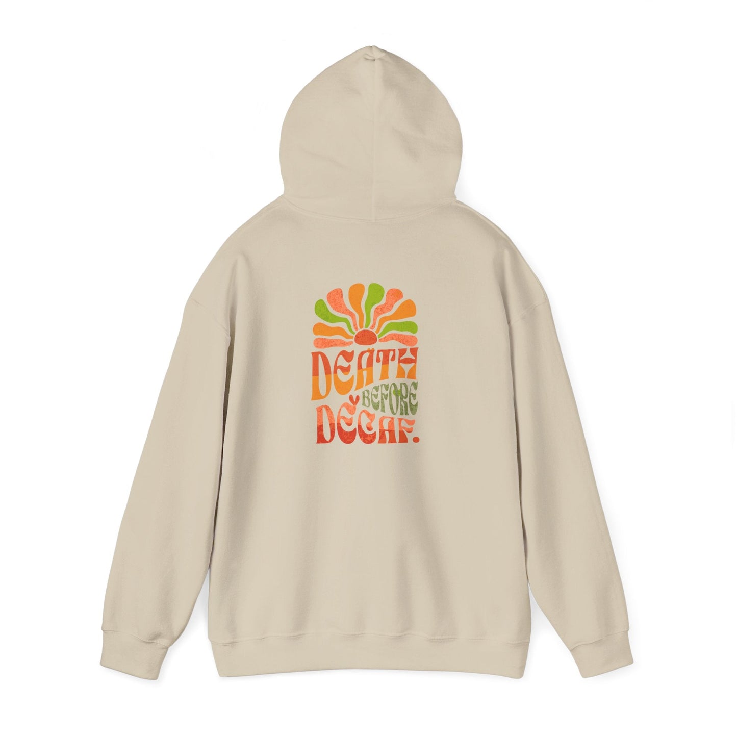 Colorful Retro Hoodie - Perfect for Cozy Days and Celebrations Printify