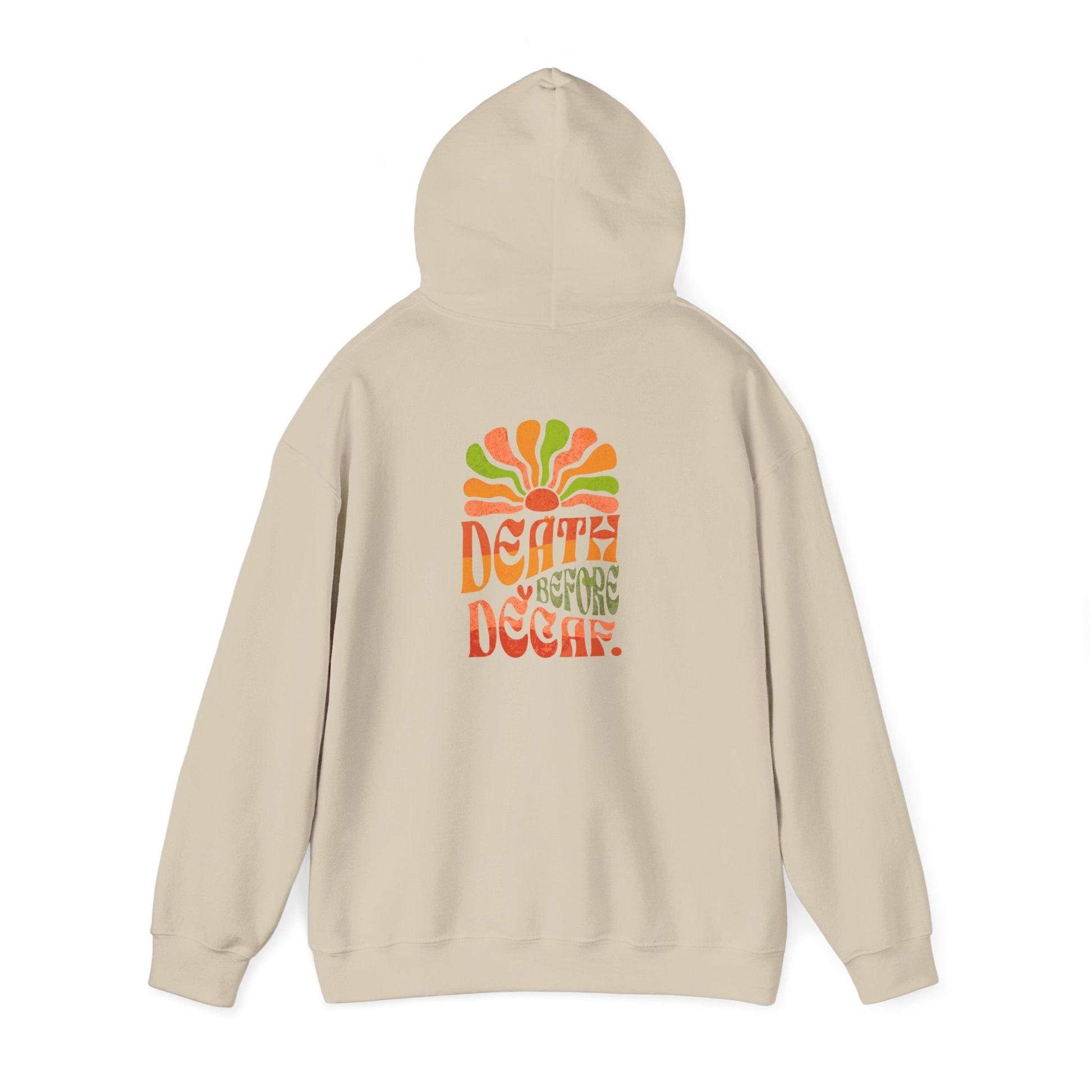 Colorful Retro Hoodie - Perfect for Cozy Days and Celebrations Printify