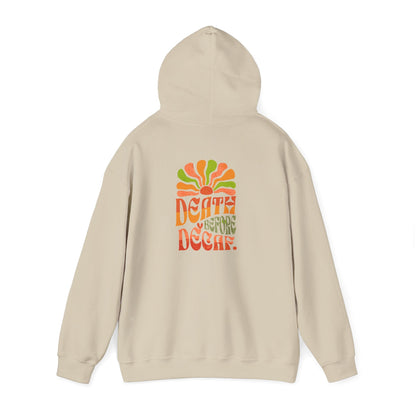 Colorful Retro Hoodie - Perfect for Cozy Days and Celebrations Printify